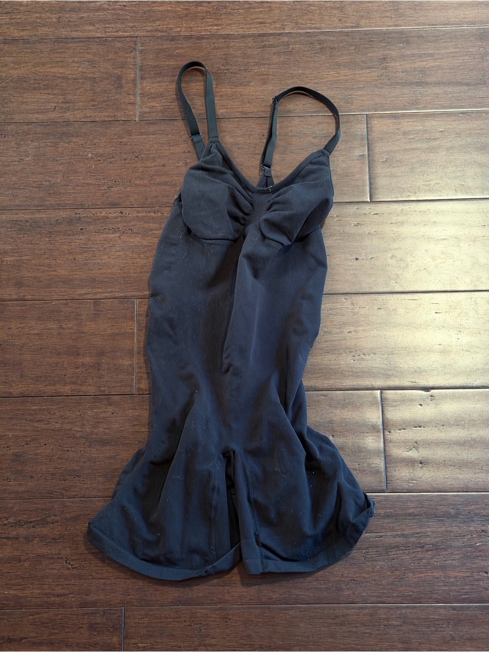 Amazon Women's Black Seamless Shaping Slip with Adjustable Straps